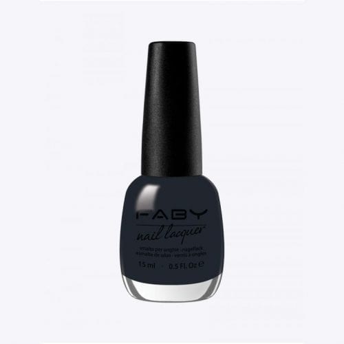 Image of a dark blue nail lacquer