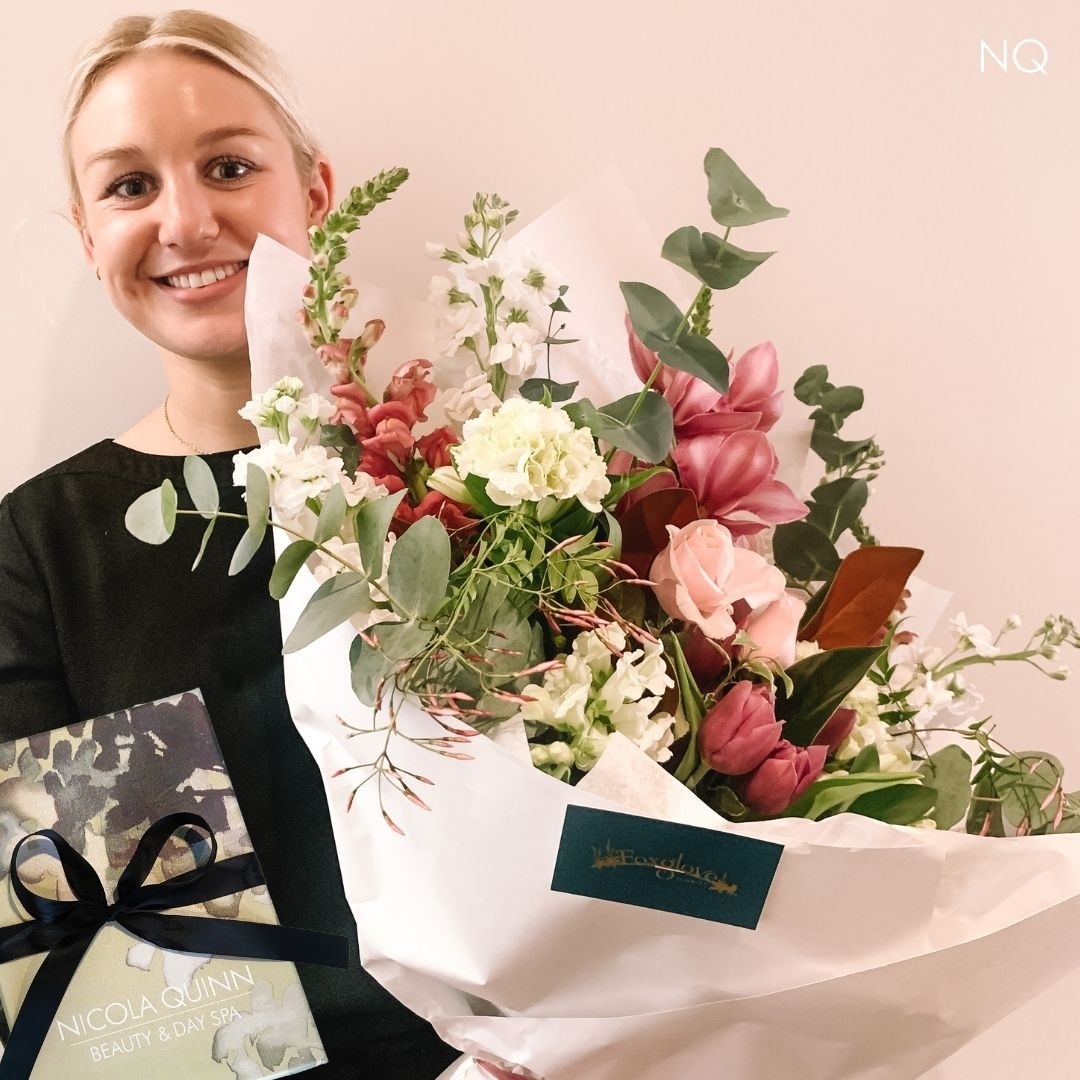 It's not too late to pick up a gorgeous Nicola Quinn Gift Voucher in time for Mother's Day.  We are open until 5 pm - 209 Papanui Road 🖤⁠
⁠
Plus, if you pop in before 4 pm today, your Mum will also go into the draw to win this beautiful bouquet of Flowers from @foxgloveflorist and a personalised @coveted.nz Impression Necklace - valued at $499.⁠
⁠
See you soon! x