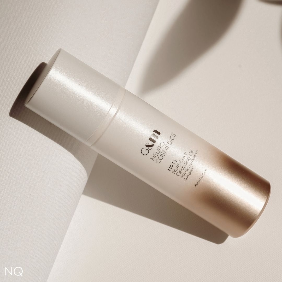 Luxury meets Neurocosmedics with the Ginger&Me Nutri-Luxe Cleansing Oil. This top-seller restores the skin’s natural oil balance while nourishing it with nutrient-rich Grapeseed and Avocado Oil 🖤