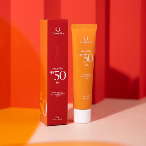 O Cosmedics Mineral Pro SPF 50 75g with box